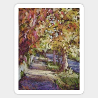 Autumn colours, Leura Sticker